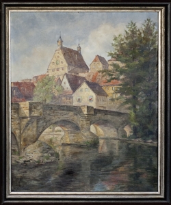 Besigheim - Ölgemälde, 59 x 71 cm