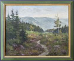 Kaltenbronn - Ölgemälde, 54 x 45 cm (Maß incl. Rahmen), um 1964